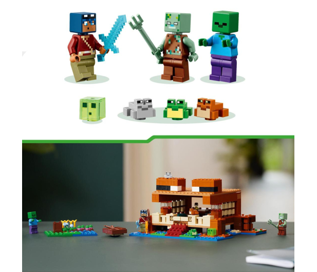 LEGO Minecraft 21256 Żabi domek - 1202688 - zdjęcie 6